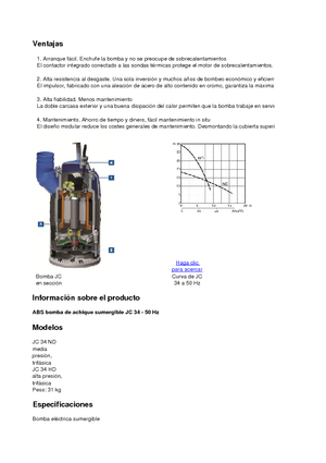 Bombas de aguas residuales ABS-Pumpen JC 34 HD