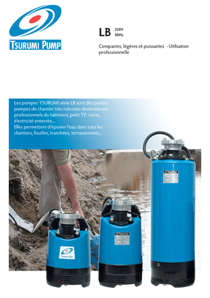Bombas de aguas residuales Tsurumi-Pumpen LB-1500
