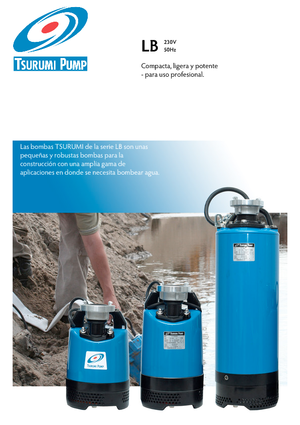 Bombas de aguas residuales Tsurumi-Pumpen LB-1500