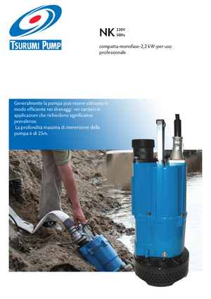 Bombas de aguas residuales Tsurumi-Pumpen NK 2-22 A