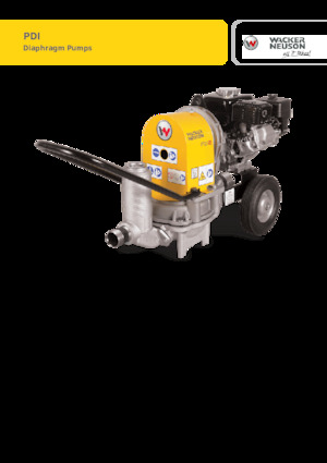 Bombas de aguas residuales Wacker Neuson PDI 3A