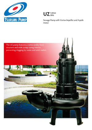 Bombas de agua sucia Tsurumi-Pumpen 80UZ47.5