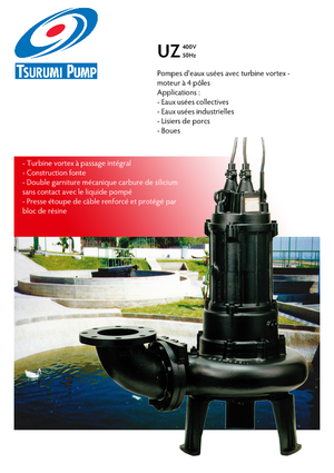 Bombas de agua sucia Tsurumi-Pumpen 80UZ47.5