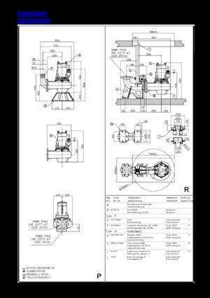Bombas de agua sucia Faggiolati G 409 T6V1-M64AA0