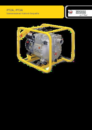 Bombas de agua sucia Wacker Neuson PT2A