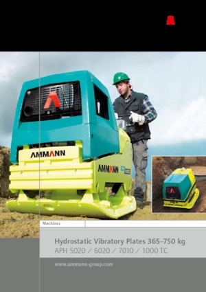 Planchas vibratorias reversibles Ammann APH 5020