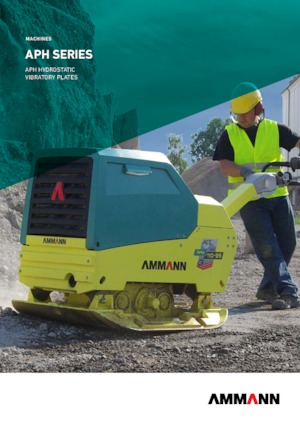 Planchas vibratorias reversibles Ammann APH 100-20 Totmann
