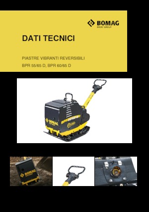 Planchas vibratorias reversibles Bomag BPR 55/65 D