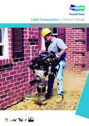 Planchas vibratorias de una dirección Doosan BX-120WH