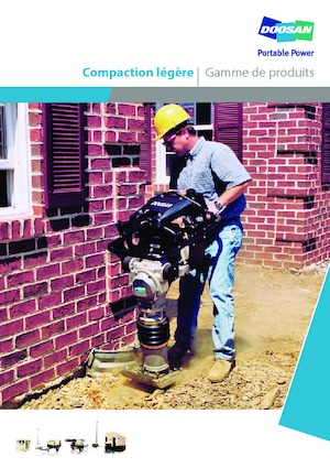 Planchas vibratorias de una dirección Doosan BX-120WH