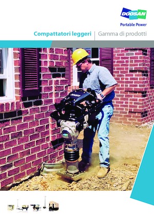 Planchas vibratorias de una dirección Doosan BX-120WH