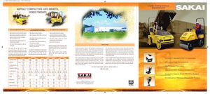 Planchas vibratorias de una dirección Sakai PC600