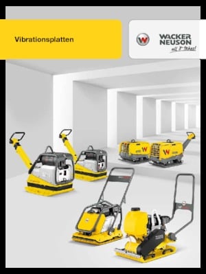 Planchas vibratorias de una dirección Wacker Neuson WP1550Aw