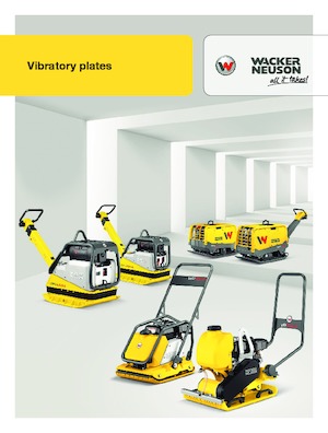 Planchas vibratorias de una dirección Wacker Neuson WP1550Aw