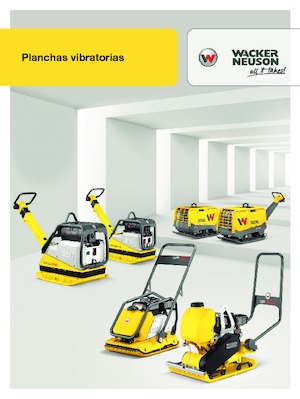 Planchas vibratorias de una dirección Wacker Neuson WP1550Aw