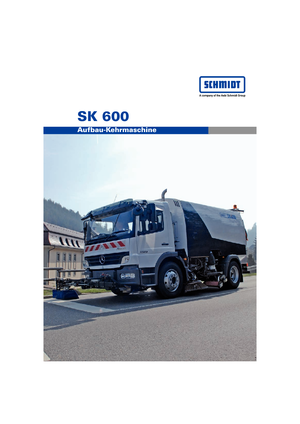 Camiones barredora duales Schmidt SK 600 dual