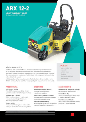 Rodillos vibrantes tándem Ammann ARX 12-2