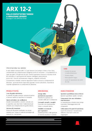Rodillos vibrantes tándem Ammann ARX 12-2