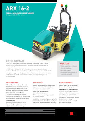 Rodillos vibrantes tándem Ammann ARX 16-2