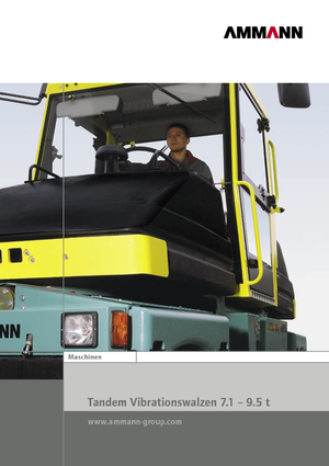 Rodillos vibrantes tándem Ammann AV 95 N
