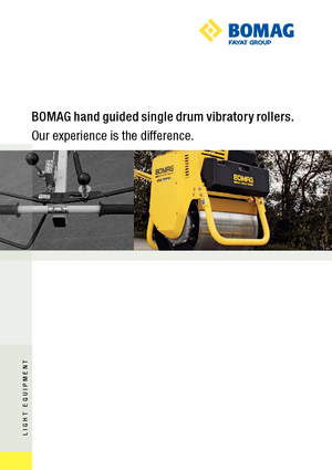 Rodillos vibrantes tándem Bomag BW 55 E