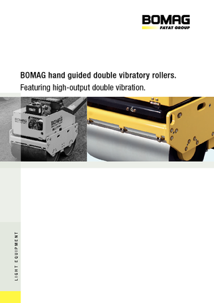 Rodillos vibrantes tándem Bomag BW 65 H E-Start