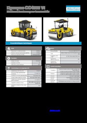 Rodillos vibrantes tándem Dynapac CC 4000 VI