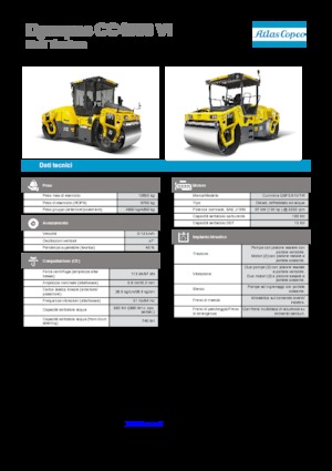 Rodillos vibrantes tándem Dynapac CC 4000 VI