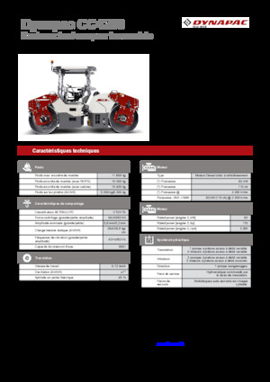 Rodillos vibrantes tándem Dynapac CC4200