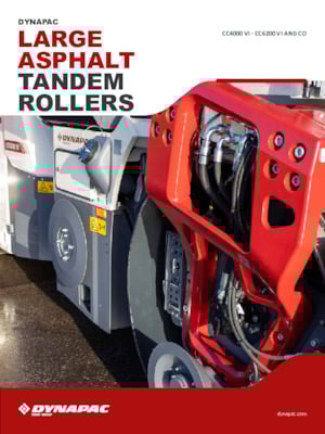 Rodillos vibrantes tándem Dynapac CO 6200 VI
