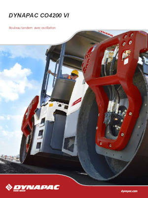 Rodillos vibrantes tándem Dynapac CO 6200 VI