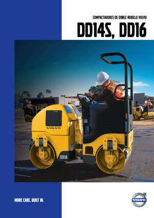 Rodillos vibrantes tándem Volvo DD14S