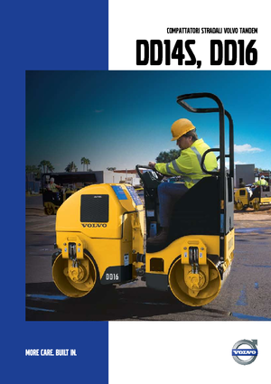 Rodillos vibrantes tándem Volvo DD16