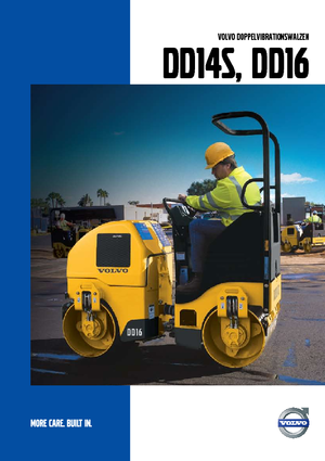 Rodillos vibrantes tándem Volvo DD16