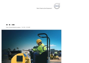 Rodillos vibrantes tándem Volvo DD15