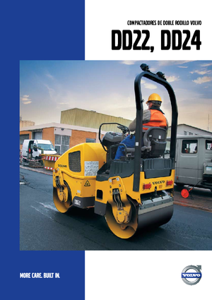 Rodillos vibrantes tándem Volvo DD24