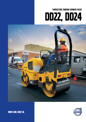 Rodillos vibrantes tándem Volvo DD24