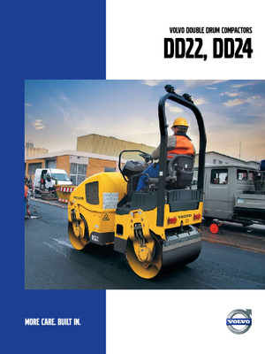 Rodillos vibrantes tándem Volvo DD24