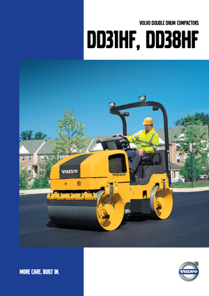 Rodillos vibrantes tándem Volvo DD31HF