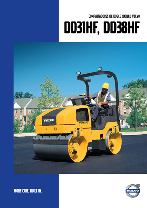 Rodillos vibrantes tándem Volvo DD31HF