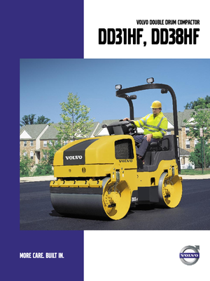 Rodillos vibrantes tándem Volvo DD31HF