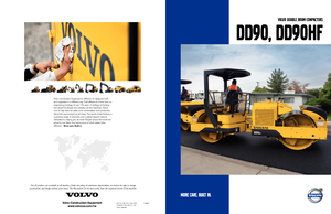 Rodillos vibrantes tándem Volvo DD90HF