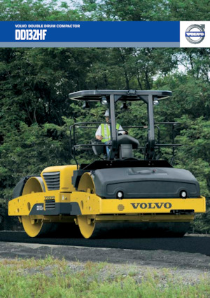 Rodillos vibrantes tándem Volvo DD132HF