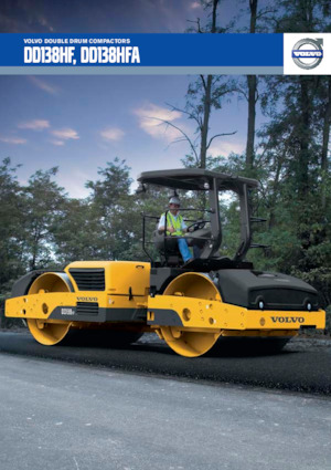 Rodillos vibrantes tándem Volvo DD138HF