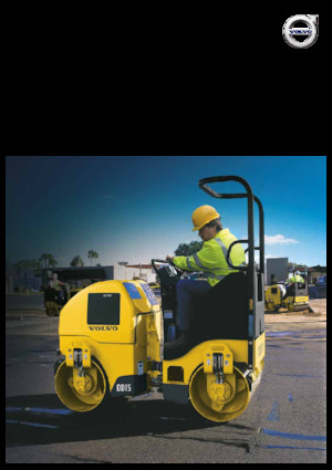Rodillos vibrantes tándem Volvo DD15 