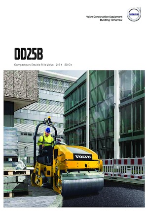 Rodillos vibrantes tándem Volvo DD25B