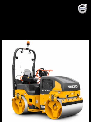 Rodillos vibrantes tándem Volvo DD30B 