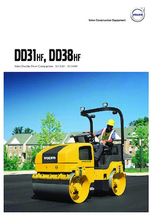 Rodillos vibrantes tándem Volvo DD31HF