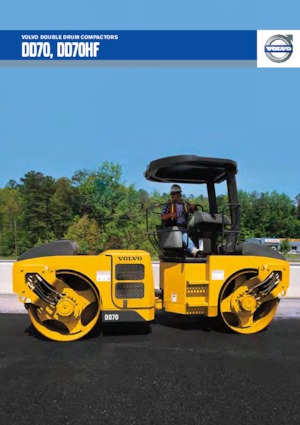 Rodillos vibrantes tándem Volvo DD70