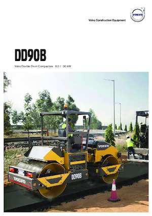 Rodillos vibrantes tándem Volvo DD90B